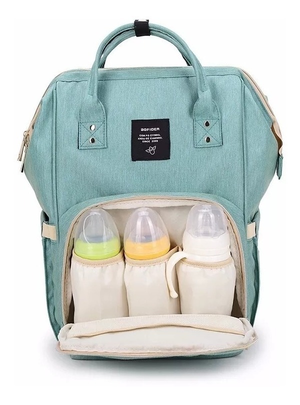 mochila com bolso térmico