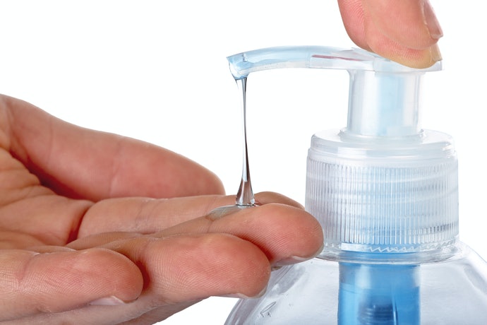 sabonete para bebê com elbalagem pumper
