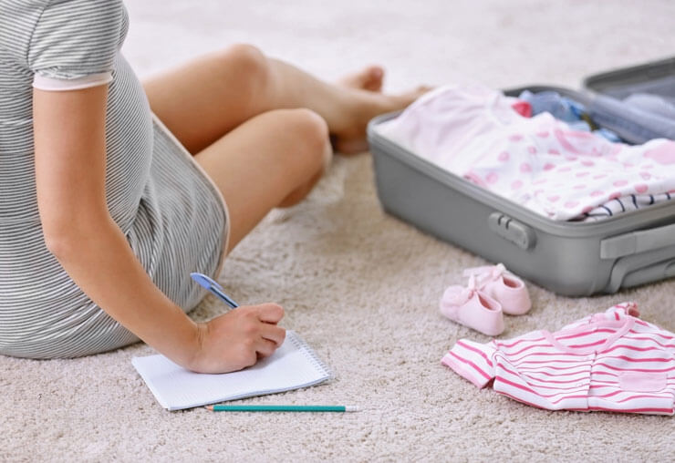 lista do que levar para a maternidade