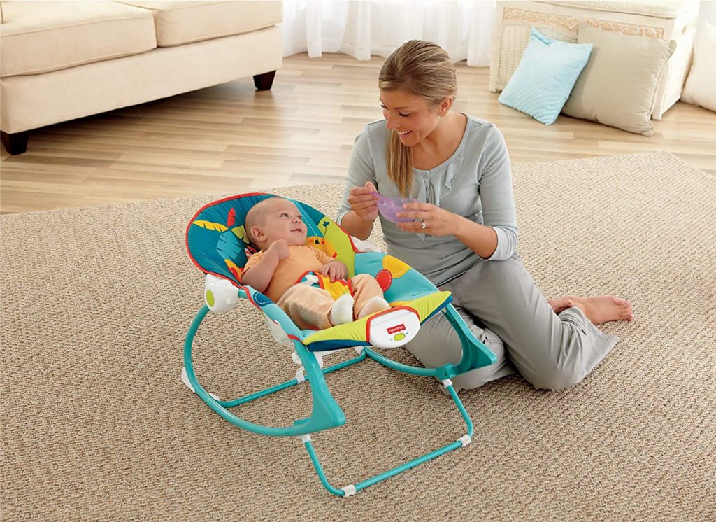 Cadeira de balanço fisher price 