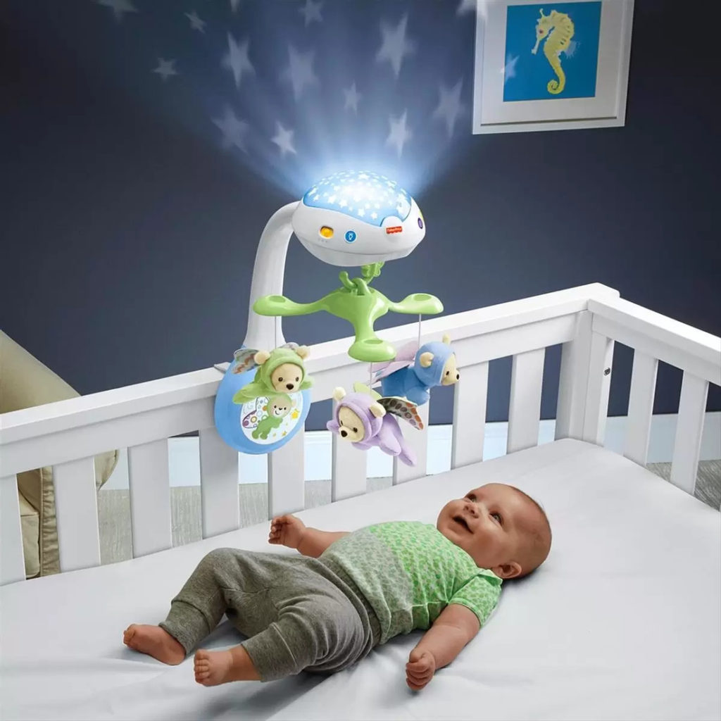 melhores móbiles para berço com projetor de imagem