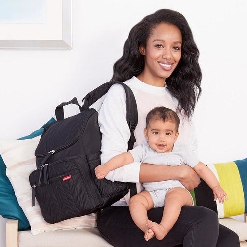 bolsa para maternidade com zíper duplo
